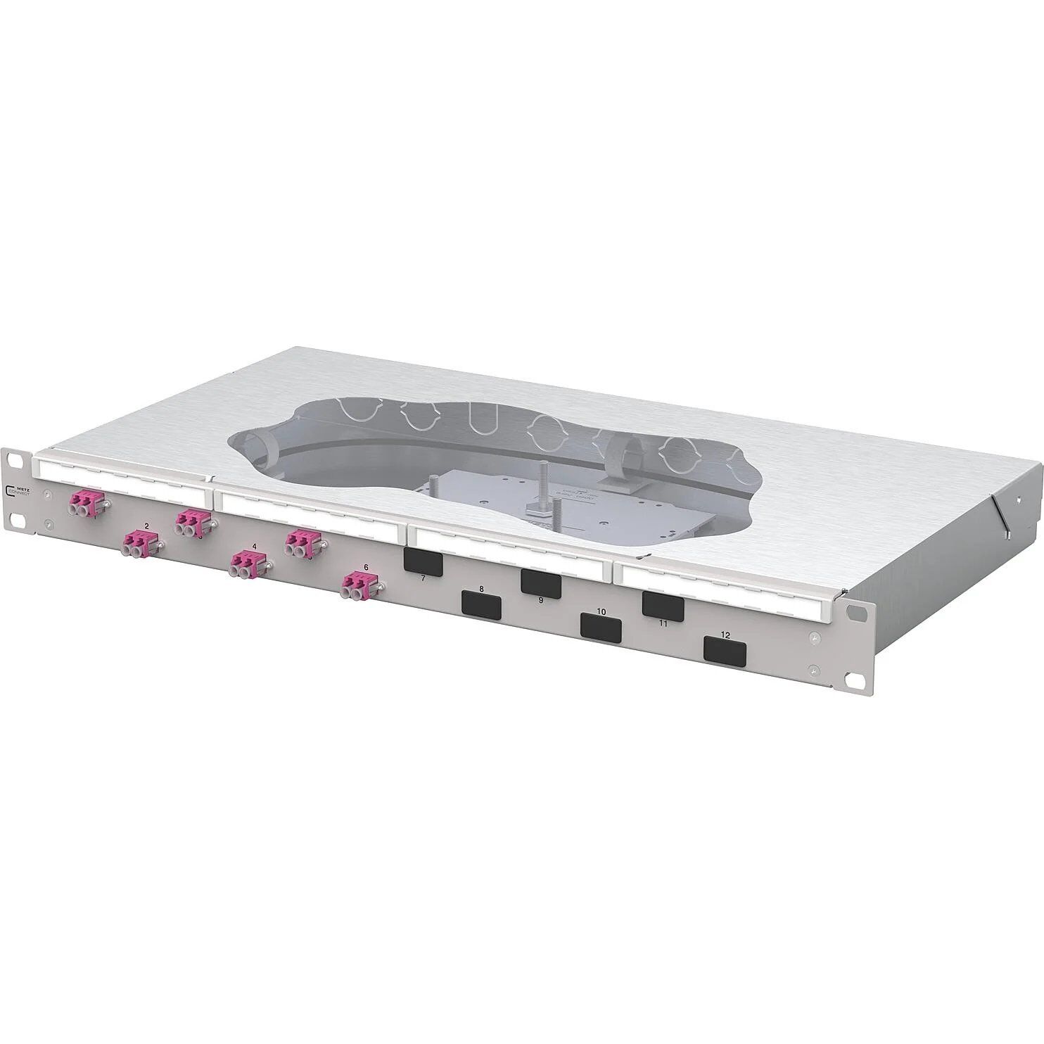 METZ CONNECT Patchfeld splice 6xLC-D OM4 1504577506-F (1504577506-F)
