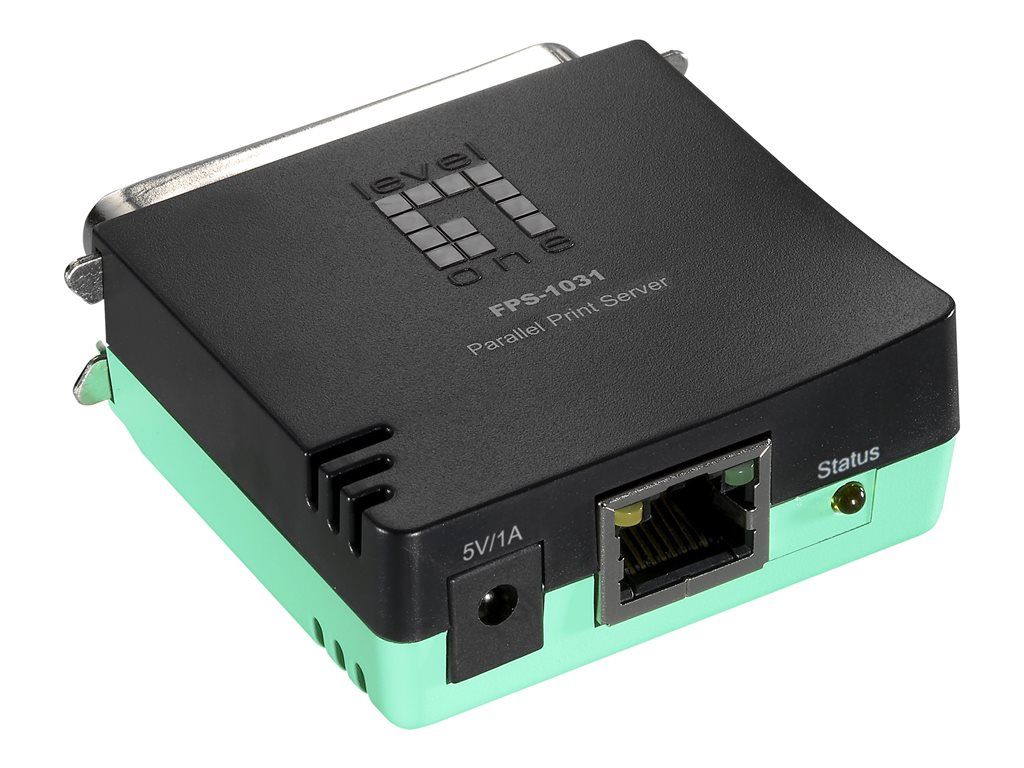 LevelOne FPS-1031 - Serveur d'impression - parallèle - 10/100 Ethernet