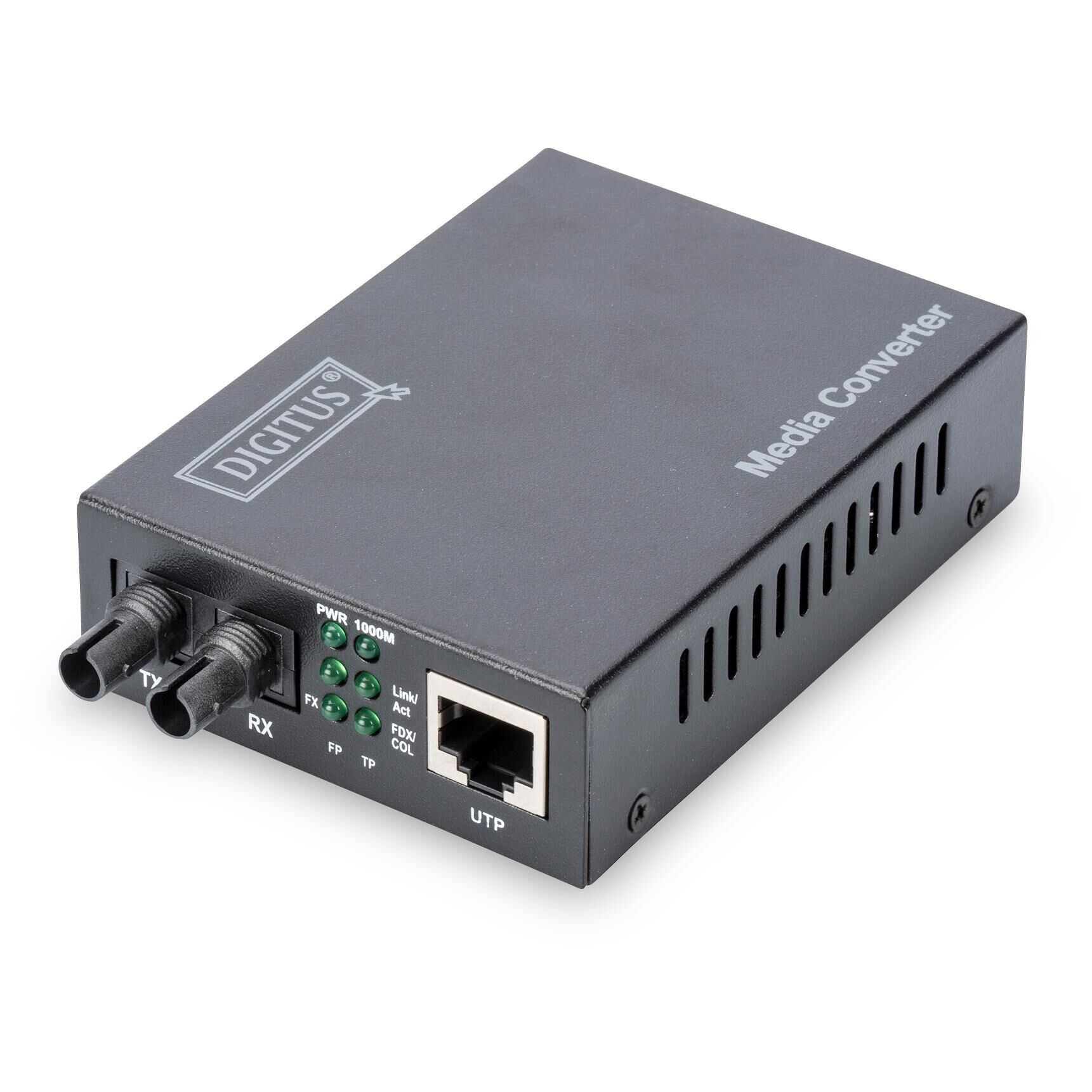 Digitus Convertisseur médias gigabit, RJ45 / ST