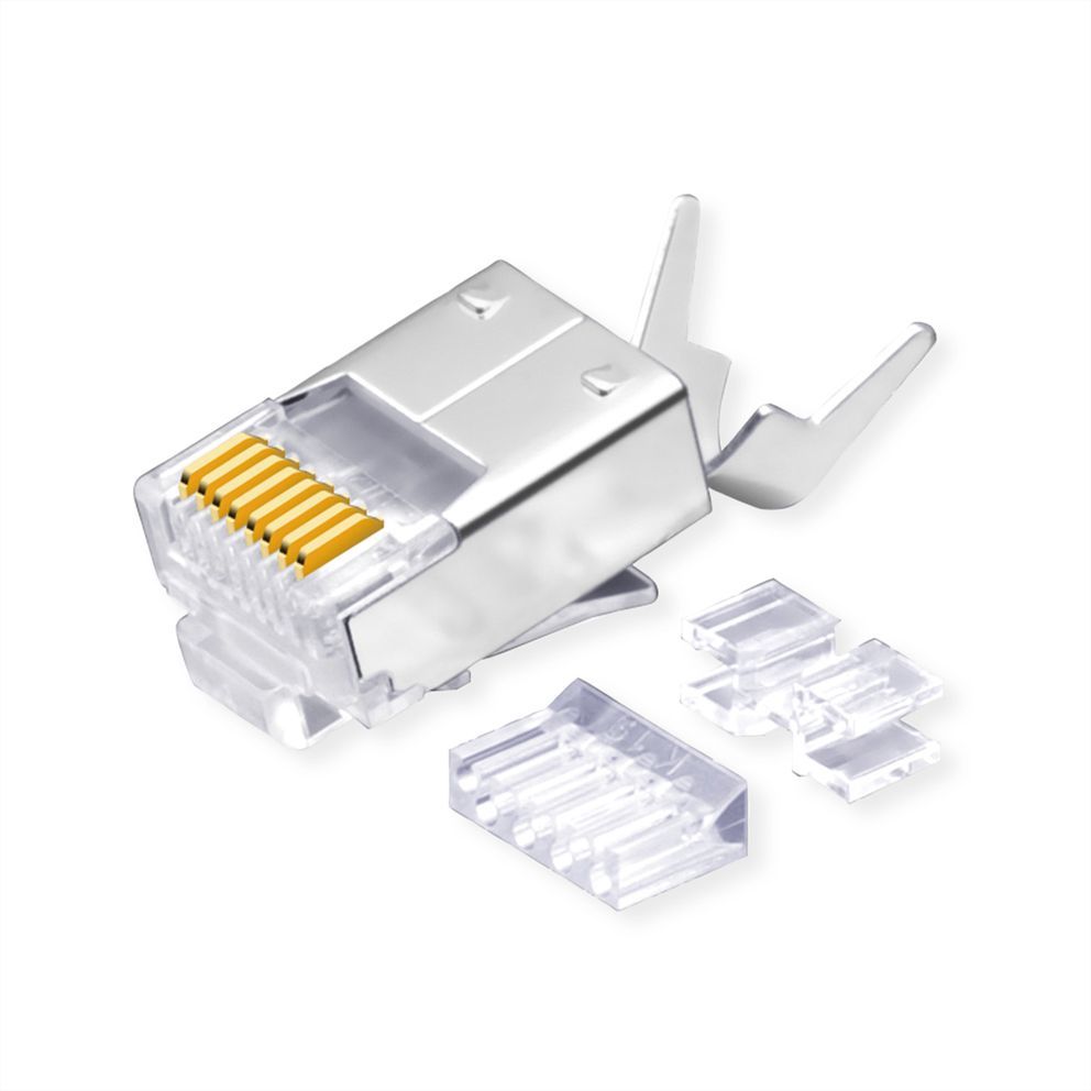 Roline 21.17.3095 Connecteur De Fils Rj-45 Transparent