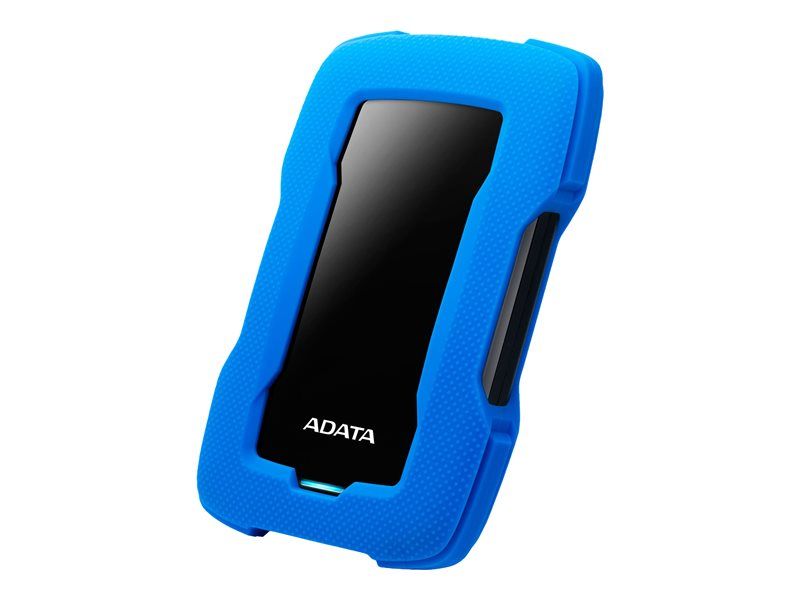 ADATA HD330 - Disque dur - 2 To - externe (portable) - USB 3.1 - AES 256 bits - bleu
