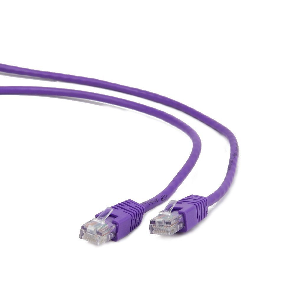 Gembird - Cordon de raccordement - RJ-45 (M) pour RJ-45 (M) - FTP - CAT 6 - moulé - violet