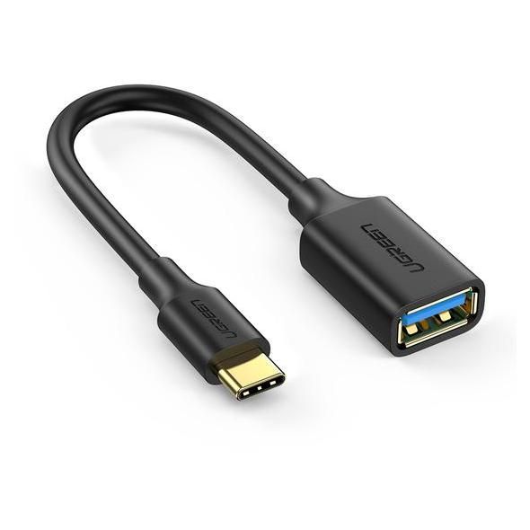 Ugreen 30701 câble USB USB 3.2 Gen 1 (3.1 Gen 1) 0,15 m USB C USB A Noir