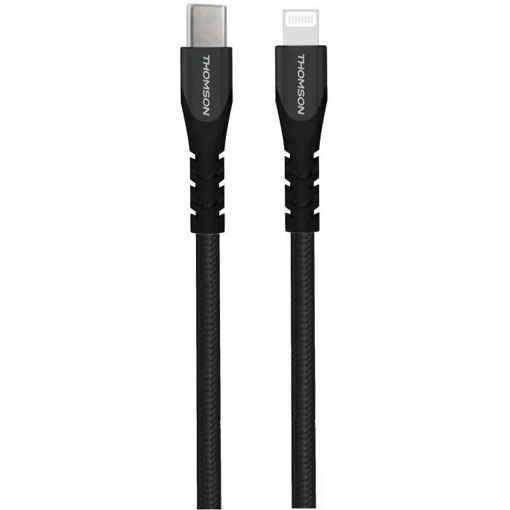 Câble de charge et données Thomson USB-C vers Lightning 3A