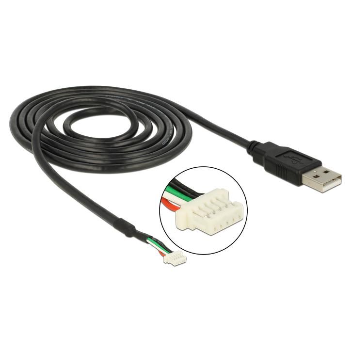 DeLOCK 95986 câble d'appareil photo 1,5 m Noir
