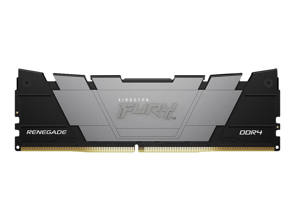 Kingston FURY Renegade - DDR4 - module - 16 Go - DIMM 288 broches - 3600 MT/s / PC4-28800 - CL16 - 1.35 V - mémoire sans tampon - non ECC - noir