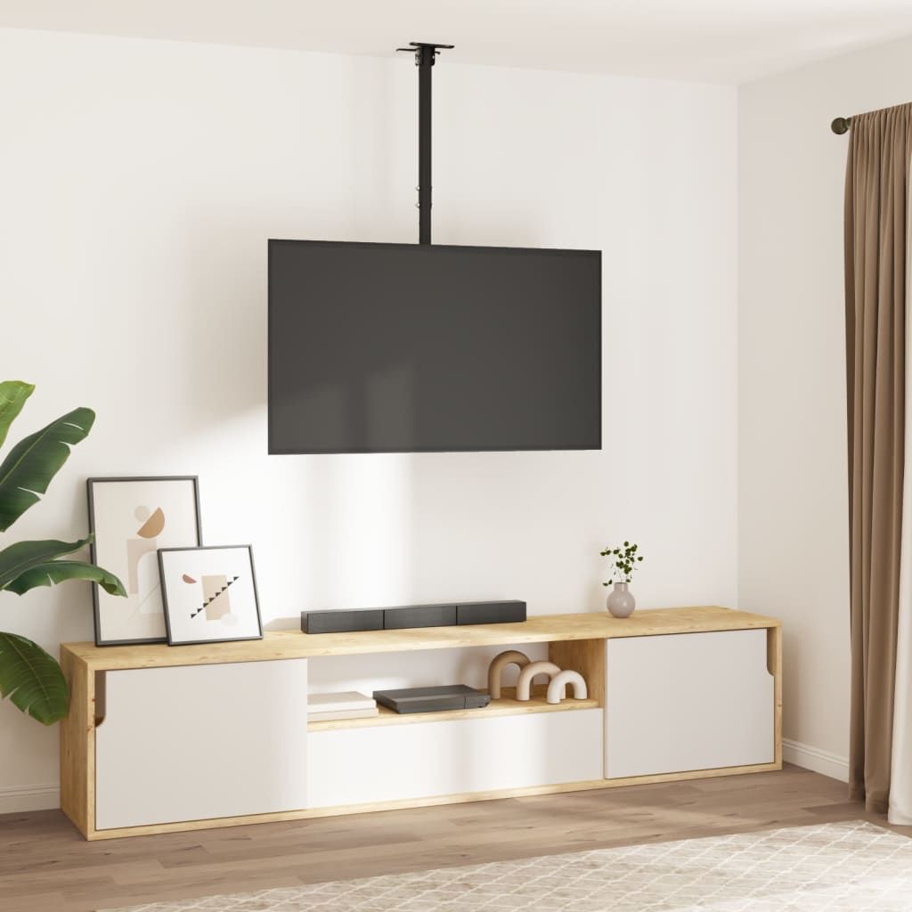 vidaXL Support TV au plafond pour écran 32-65"" max VESA 400x400mm 40kg