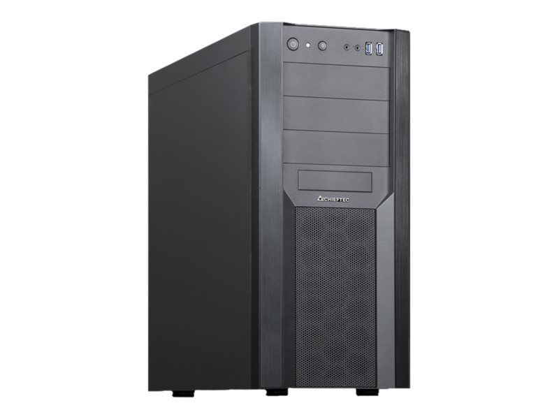 Chieftec Mesh Series CW-01B-OP - Tour - ATX - pas d'alimentation (ATX) - noir - USB/Audio