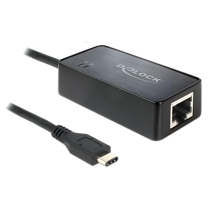 Delock - Adaptateur réseau - USB 3.1 - Gigabit Ethernet - noir