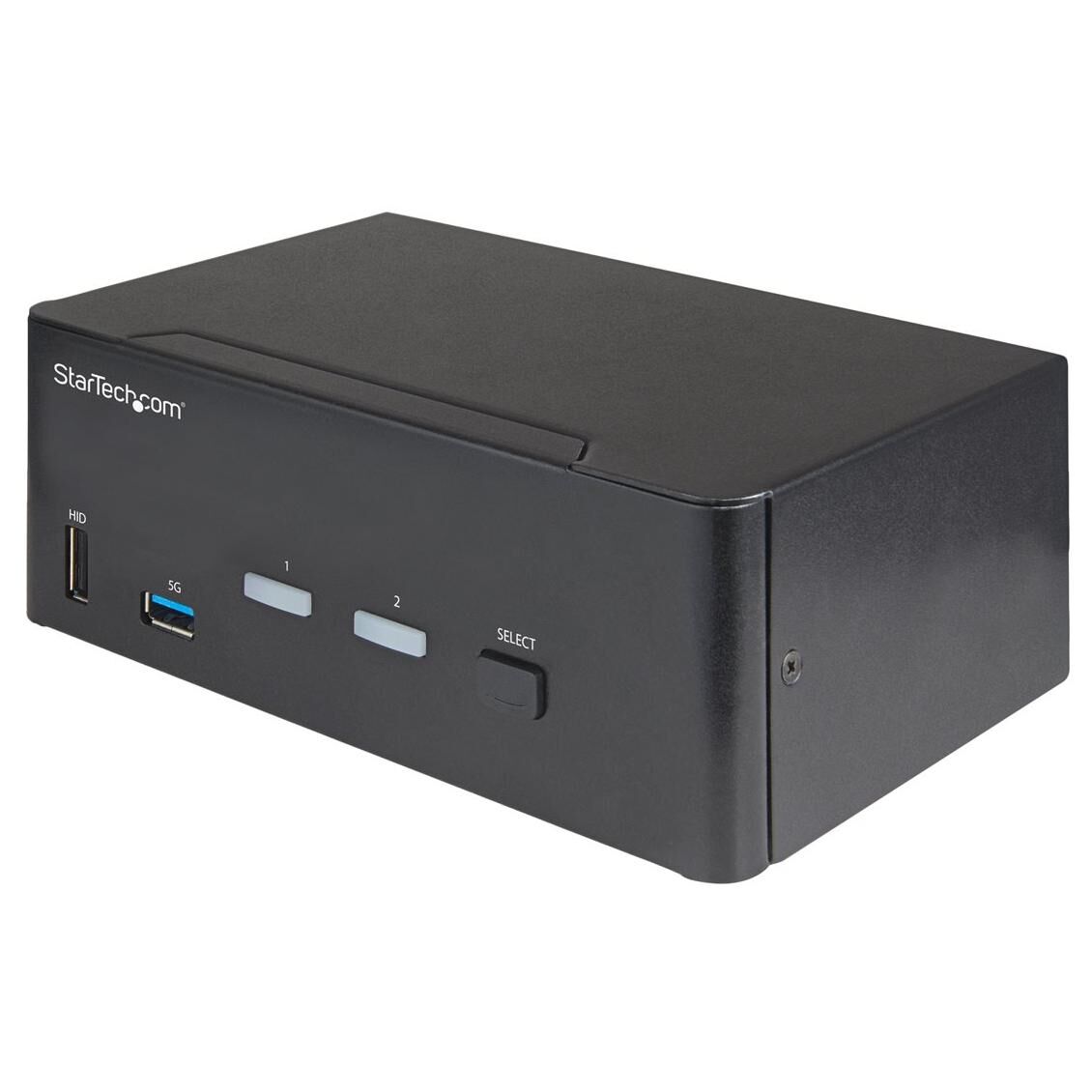 StarTech.com Commutateur KVM HDMI 2.0, 2 Ports, 2 Écrans - 4K 60Hz Ultra HDR - KVM de Bureau 4K HDMI 2.0 avec Hub USB 3.0, 2 Ports (5Gbps) et 4x USB 2.0 HID, Audio - TAA (SV231DHU34K6) - Commutateur écran-clavier-souris/audio - 2 x KVM / audio -...