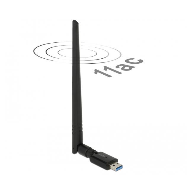 DeLOCK 12535 carte réseau RF sans fil