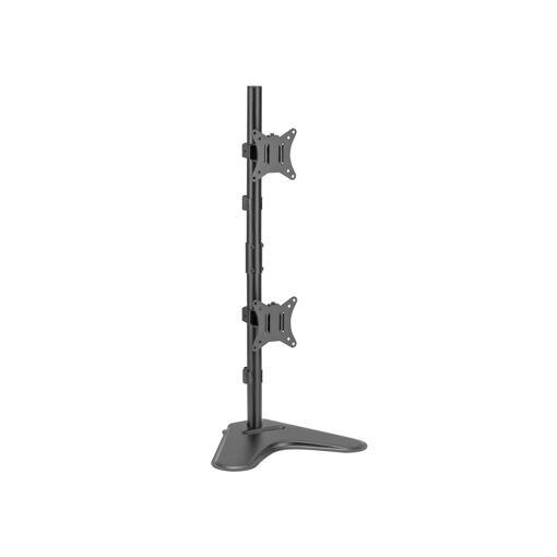 Soporte de mesa Equip para dos pantallas verticales de 17 a 32 pulgadas