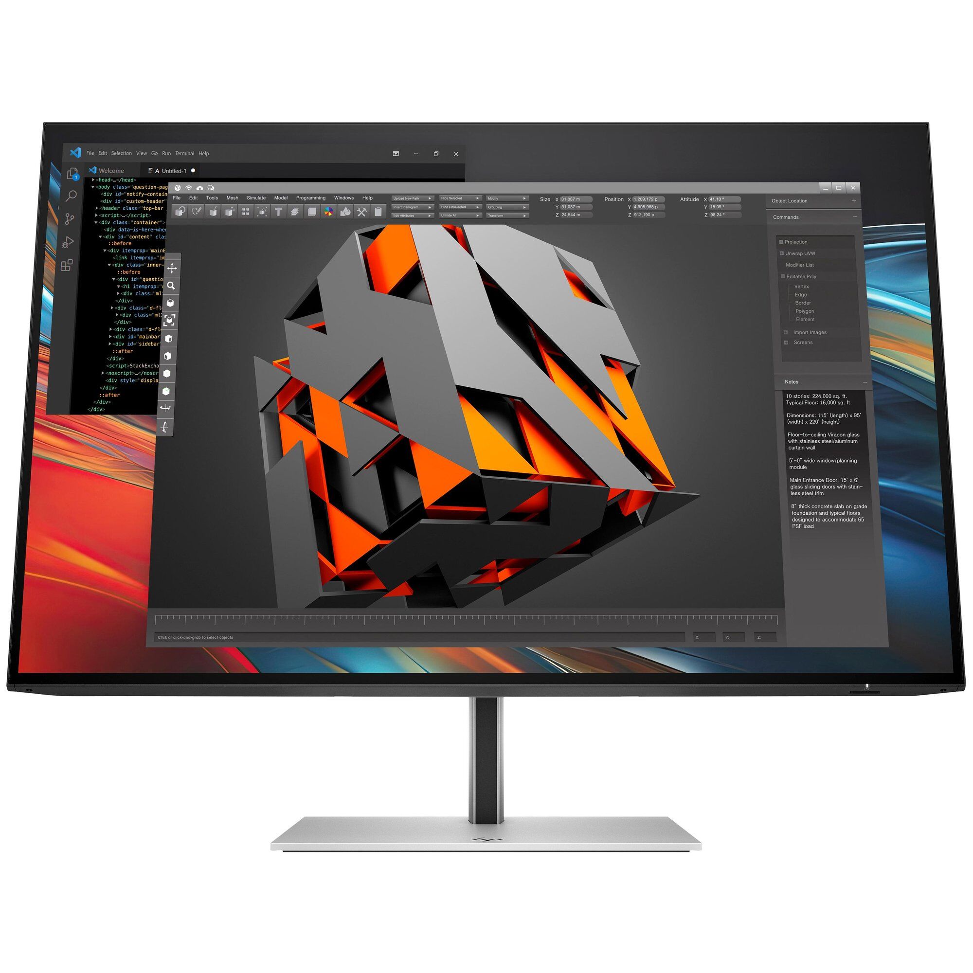 HP Écran WUXGA 24 pouces Série 7 Pro - 724pn