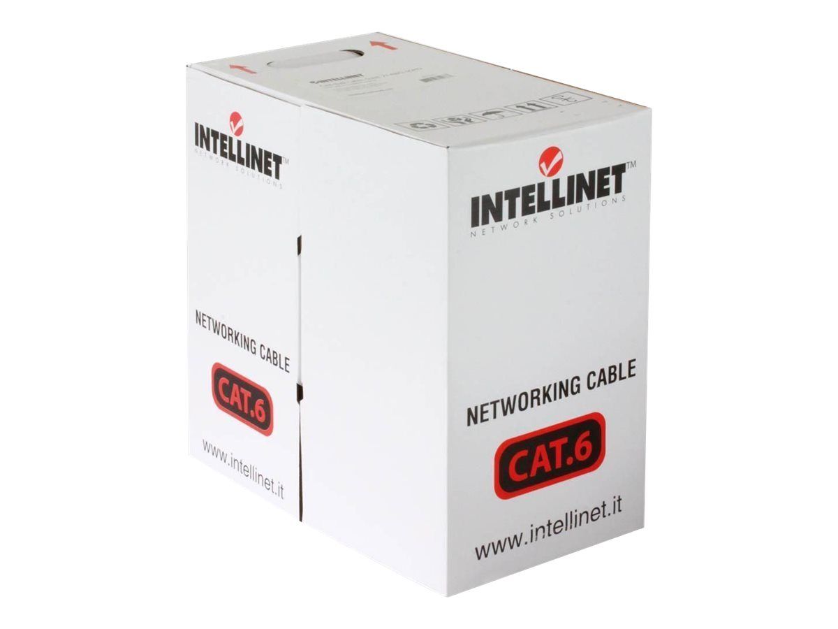 TECHly Professional - Câble en vrac - UTP - CAT 6 - solide - bleu