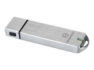 IronKey Enterprise S1000 - Clé USB - chiffré - FIPS 140-2 Level 3 - 64 Go - USB 3.0 - Conformité TAA
