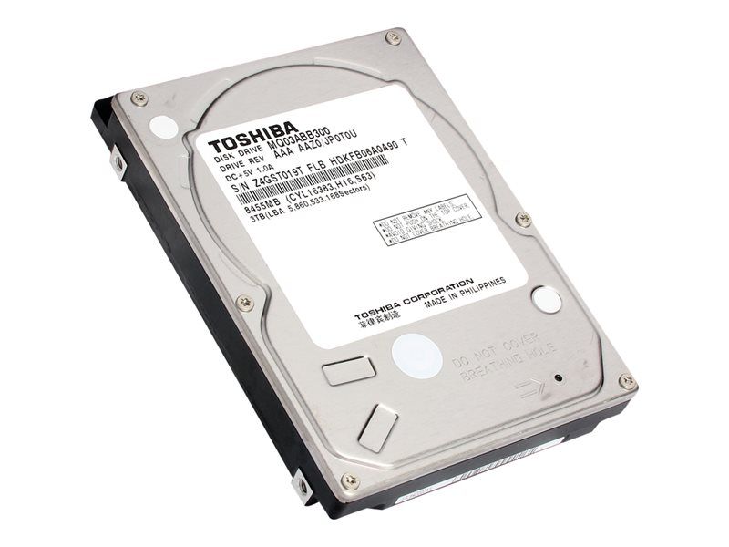 Toshiba MQ03ABB200 - Disque dur - 2 To - interne - 2.5" - SATA 6Gb/s - 5400 tours/min - mémoire tampon : 16 Mo
