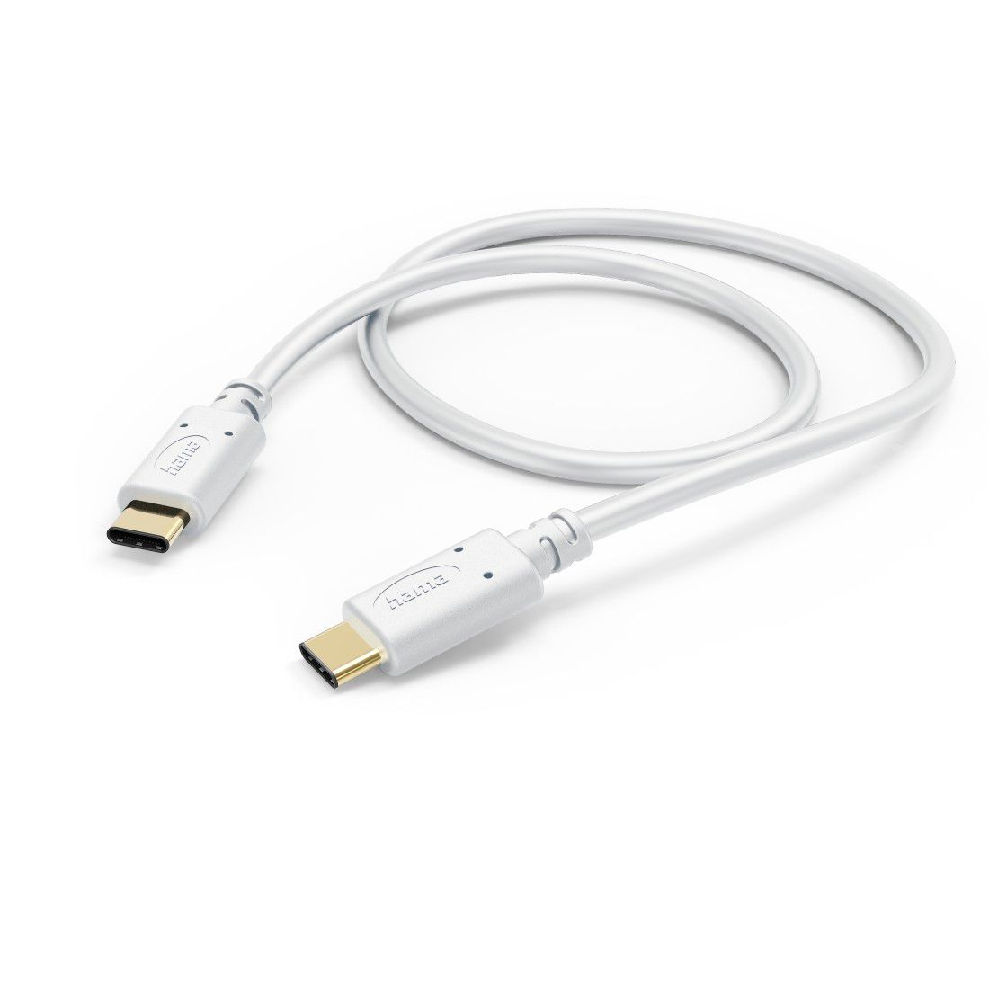 Câble de charge, USB-C - USB-C, 1,5 m, blanc