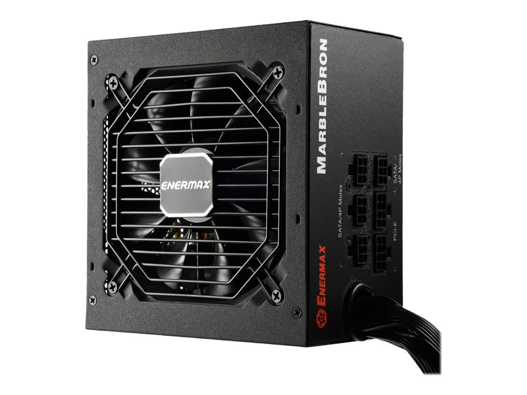Enermax MarbleBron EMB750EWT - Alimentation PC - ATX12V 2.3/ EPS12V - 80 PLUS Bronze - CA 100-240 V - 750 watt - PFC active