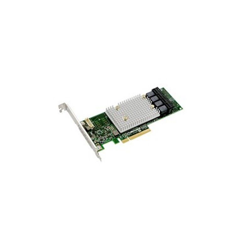 Microchip Adaptec SmartRAID 3154-16i - Contrôleur de stockage (RAID) - 16 Canal - SATA 6Gb/s / SAS 12Gb/s - profil bas - RAID RAID 0, 1, 5, 6, 10, 50, 60, 1ADM, 10ADM - PCIe 3.0 x8