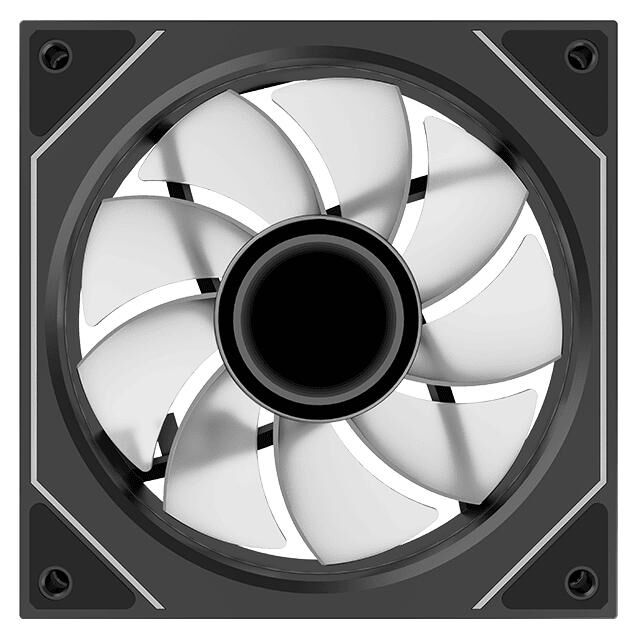 Xilence Gaming Series XPF120UR.ARGB Boitier PC Ventilateur 12 cm Noir