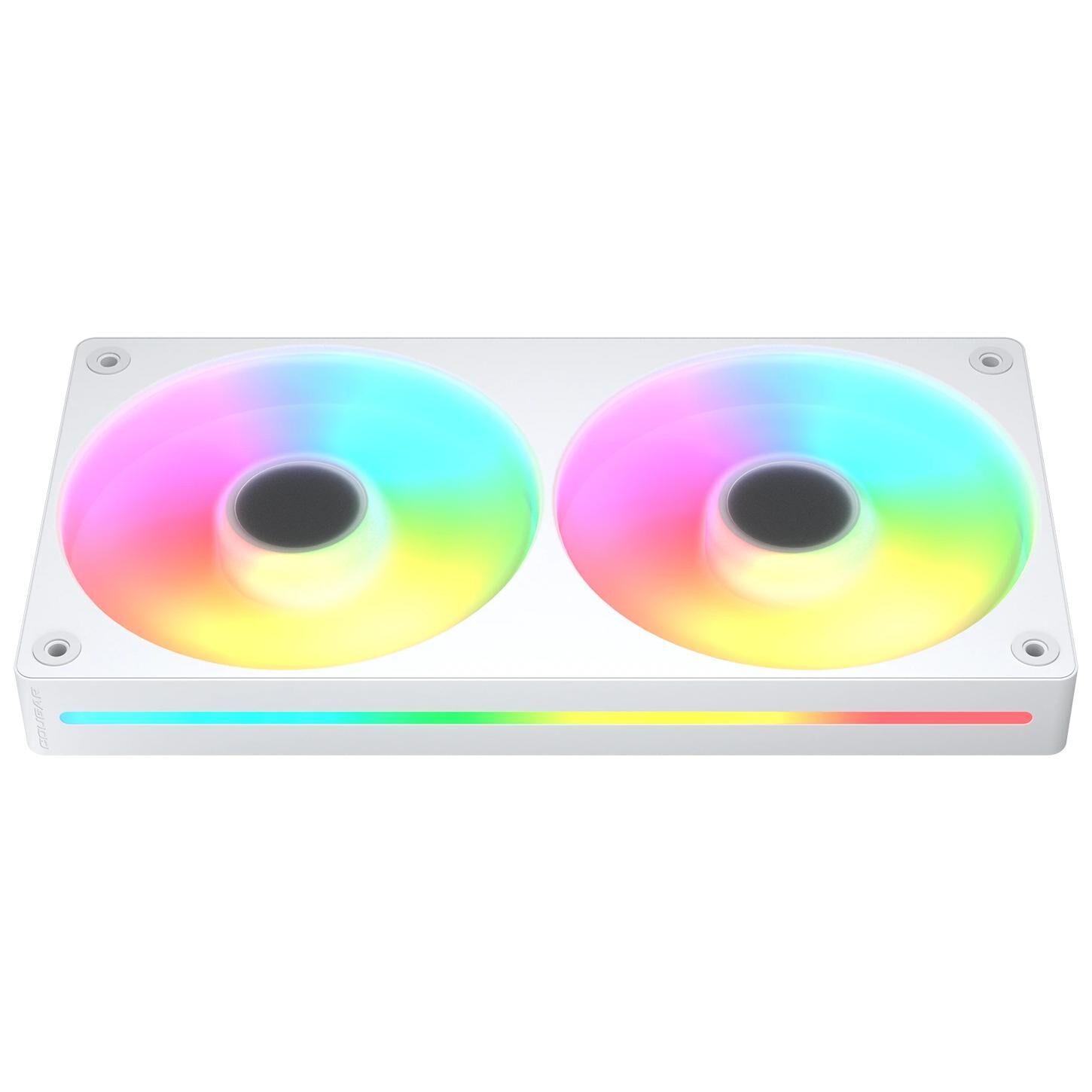 COUGAR CF-UN240RW-RGB¿ Boitier PC Ventilateur 12 cm Blanc