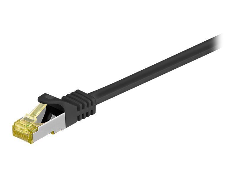 Goobay RJ-45 CAT7 5m câble de réseau Noir S/FTP (S-STP)