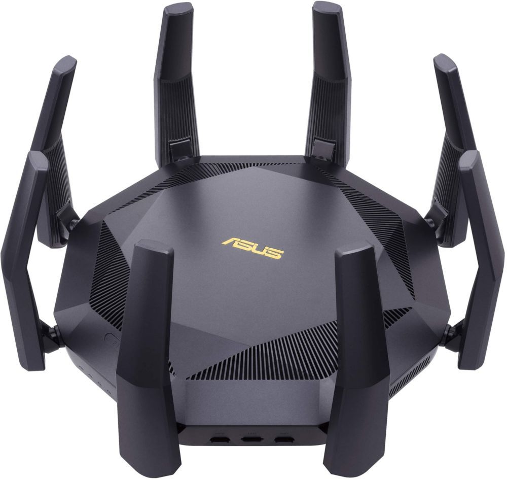 ASUS RT-AX89X - Routeur sans fil commutateur 8 ports - 10GbE - ports WAN : 2 - Wi-Fi 6 - Bi-bande