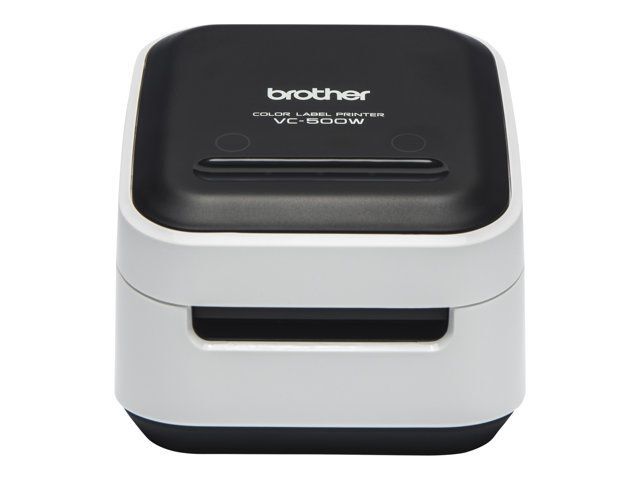 Brother VC-500W - Imprimante d'étiquettes - couleur - thermique direct - Rouleau (5 cm) - 313 ppp - jusqu'à 8 mm/sec (mono) / jusqu'à 8 mm/sec (couleur) - USB 2.0, Wi-Fi(n) - outil de coupe