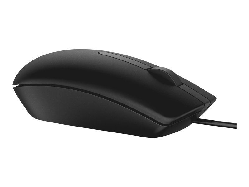 Dell MS116 - Souris - optique - 2 boutons - filaire - USB - noir - Pour la vente au détail
