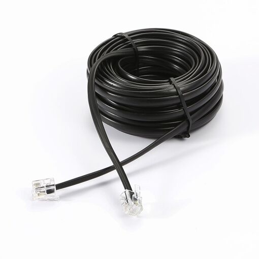 D2 Diffusion RJ11 Cable 10m (Black)