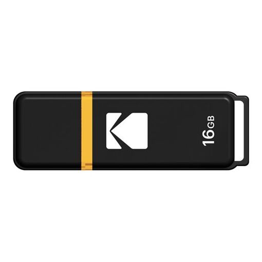 Kodak K103 - 16GB USB 3.0 Flash Drive - Black, Yellow