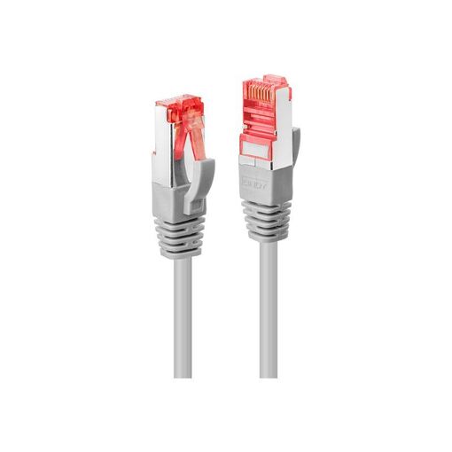 Lindy RJ-45 to RJ-45 Cable - 5m - SFTP, PiMF - CAT 6e - Molded, Locking - Grey