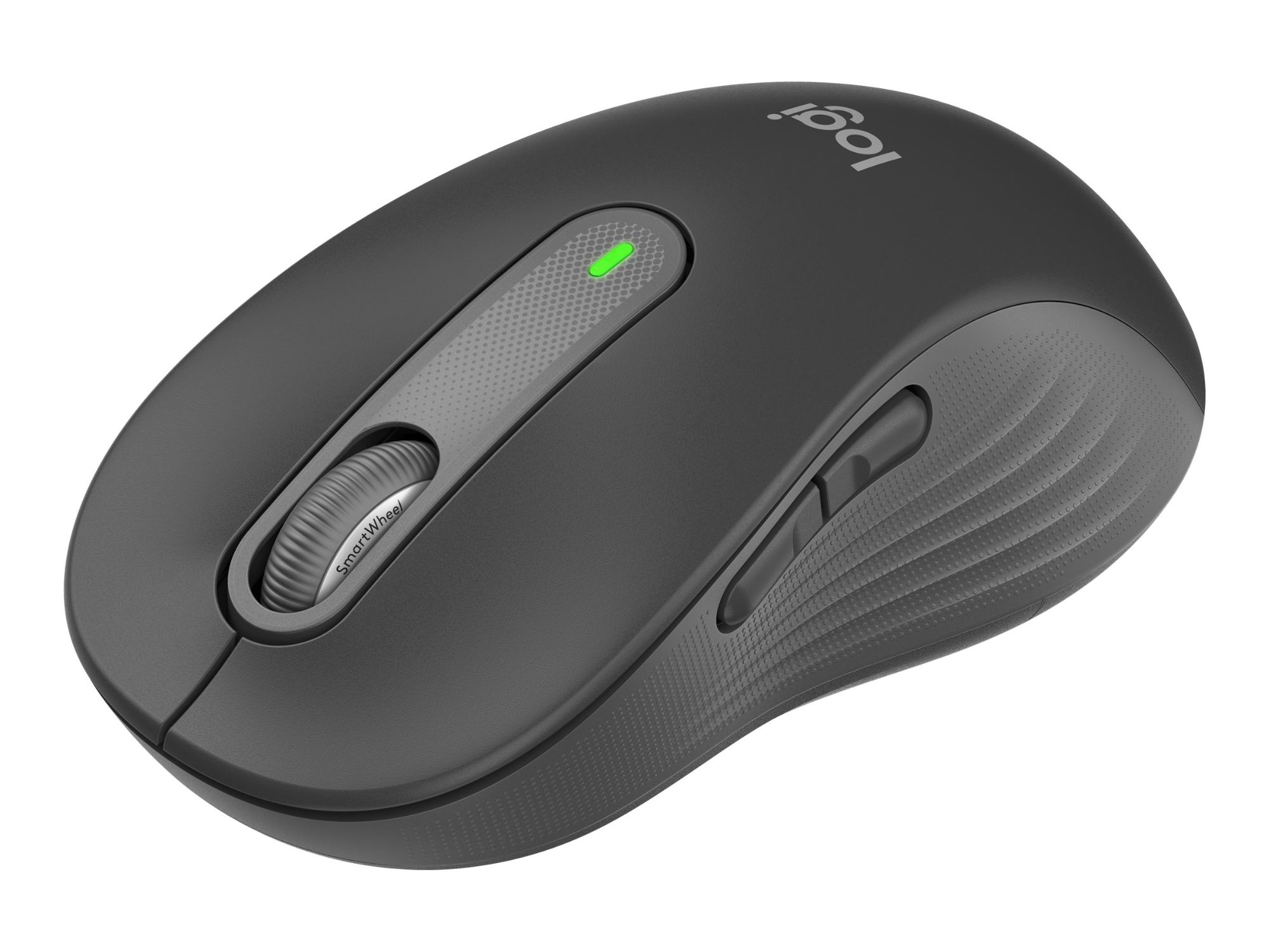 Logitech Signature M650 L pour les entreprises - Souris - pour droitiers - 5 boutons - sans fil - 2.4 GHz, Bluetooth - récepteur USB Logitech Logi Bolt - graphite