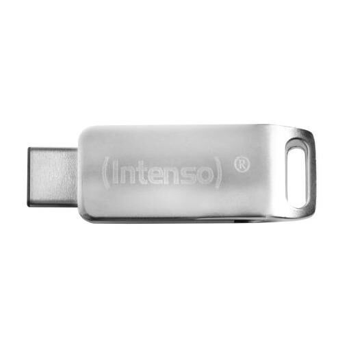 Intenso cMobile Line USB Flash Drive 128GB, Type-A/Type-C 3.2 Gen 1 (3.1 Gen 1) Silver