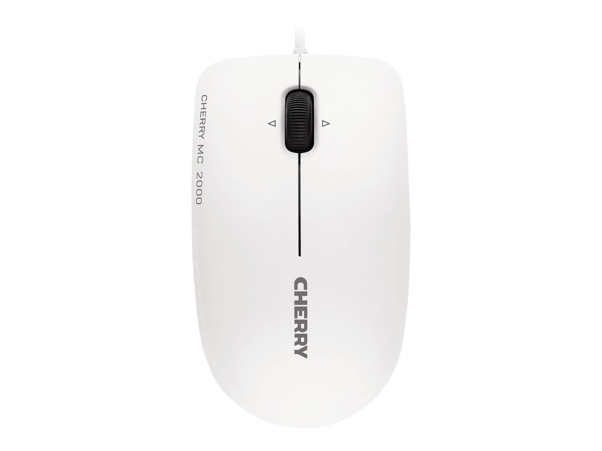 CHERRY MC 2000 - Souris - droitiers et gauchers - infrarouge - 3 boutons - filaire - USB - gris