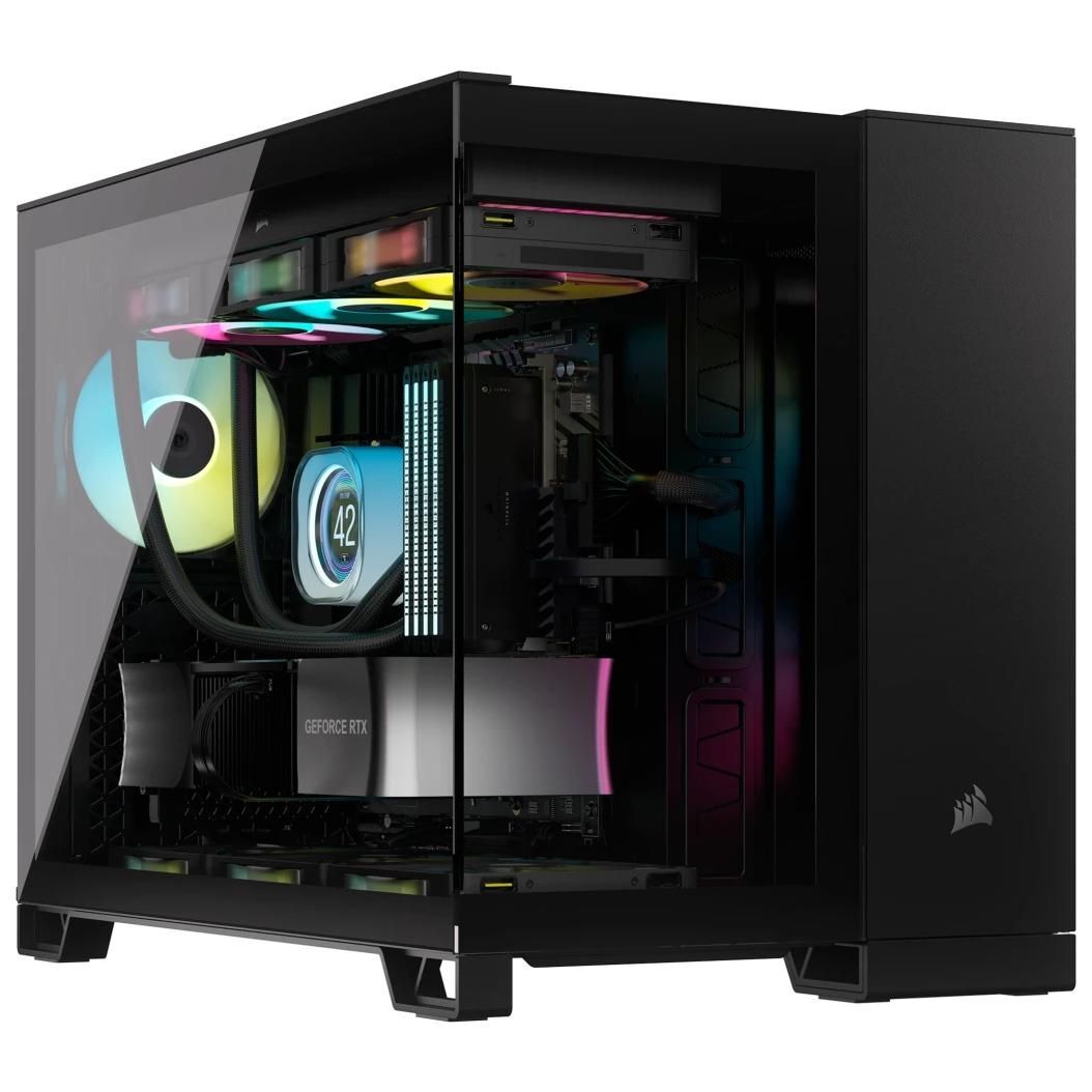 Corsair 2500X RGB Micro Tower Noir