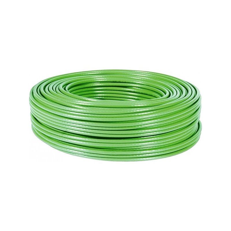 deXlan - Câble en vrac - 100 m - SFTP - CAT 6 - bloqué - vert