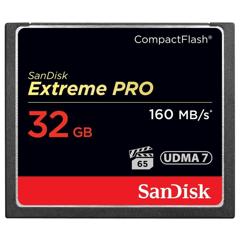 SanDisk Extreme PRO - Carte mémoire flash - 32 Go - 1000x/1067x - CompactFlash