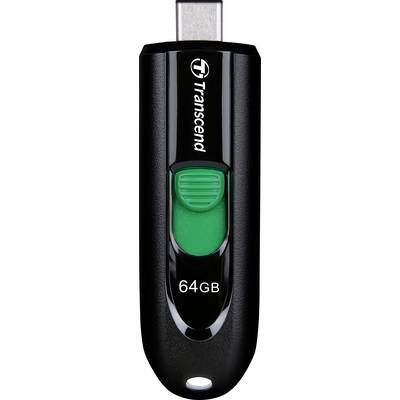 Transcend JetFlash 790C - Clé USB - 64 Go - USB-C 3.2 Gen 1 - noir