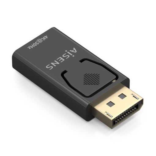 Adaptateur câble vidéo AISENS DisplayPort vers HDMI (A125-0949) - Noir
