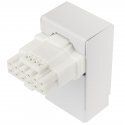 Kolink Core Pro 12v-2x6 90 Grad Adapter - Typ 1, Weiß