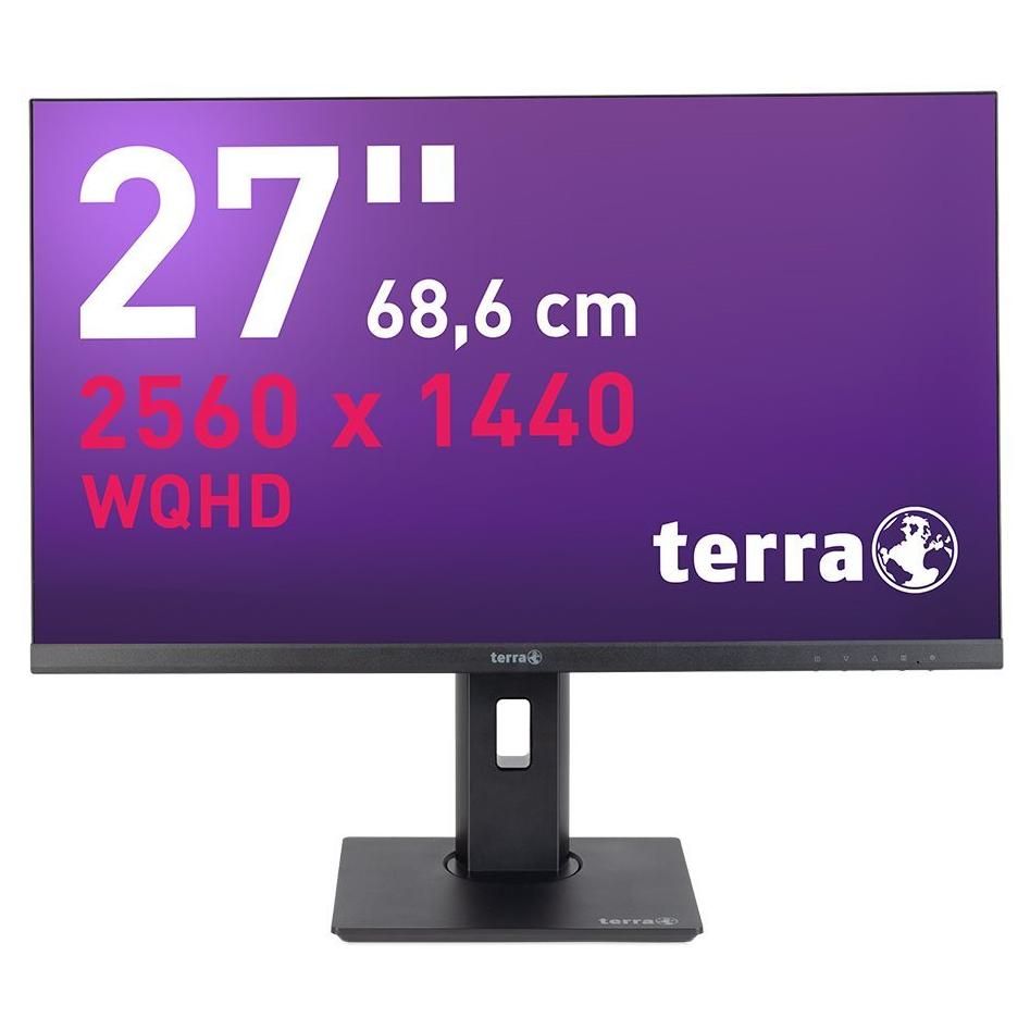 Ecran PC TERRA 3030223 27" 2560 x 1440 pixels Wide Quad HD LCD Noir
