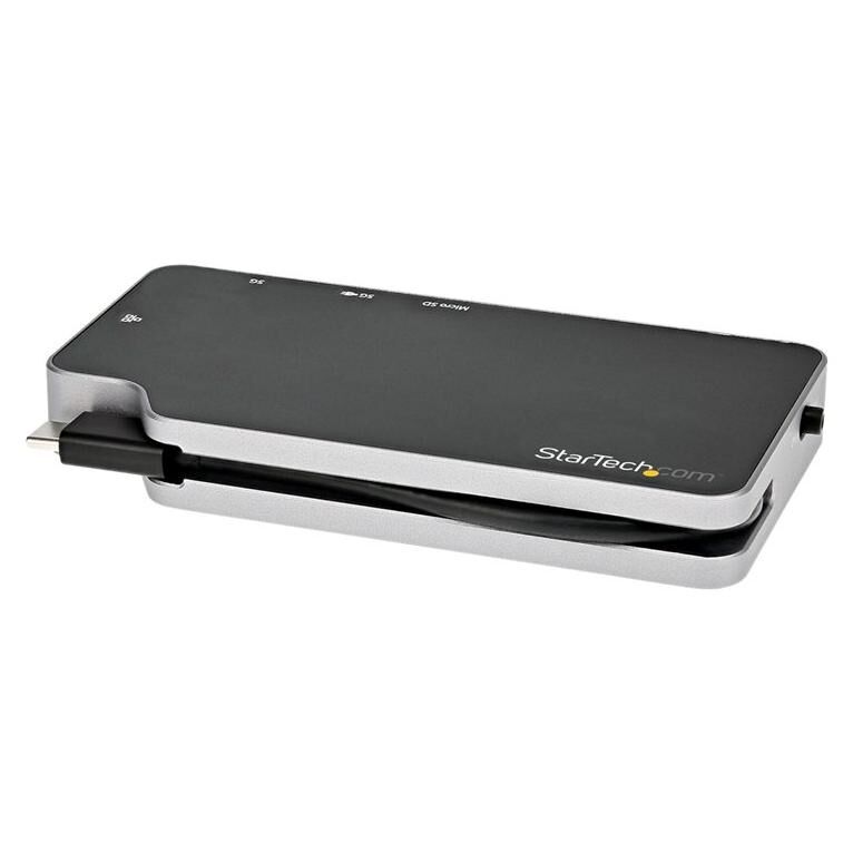 StarTech.com Adaptateur Multiport USB C, HDMI/VGA - Station d'accueil - USB-C 3.1 Gen 2 / Thunderbolt 3 - VGA, HDMI - 1GbE