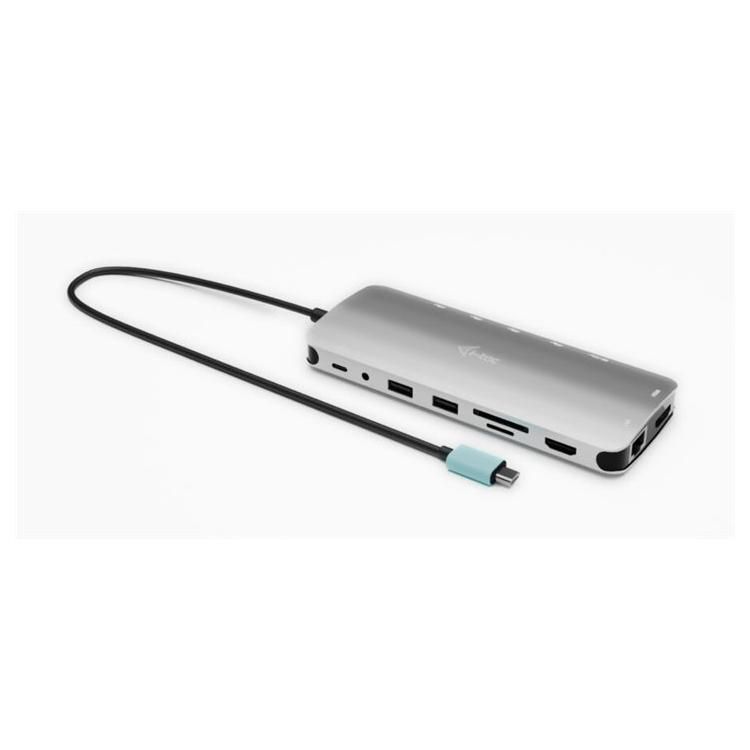 i-Tec Nano Dock - Station d'accueil - USB-C / USB4 / Thunderbolt 3 / Thunderbolt 4 - 2 x HDMI, USB-C - 1GbE