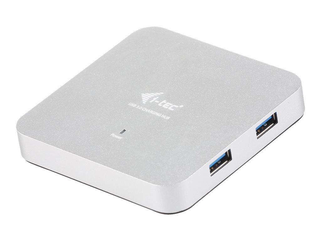 i-Tec USB 3.0 Metal Charging HUB - Concentrateur (hub) - 4 x SuperSpeed USB 3.0 - de bureau