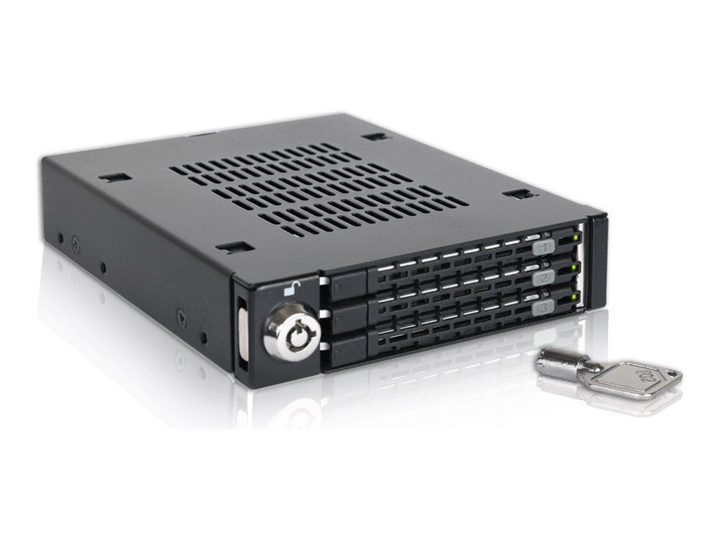 ICY Dock ToughArmor - Compartiment pour lecteur de support de stockage - 2.5" - noir mat