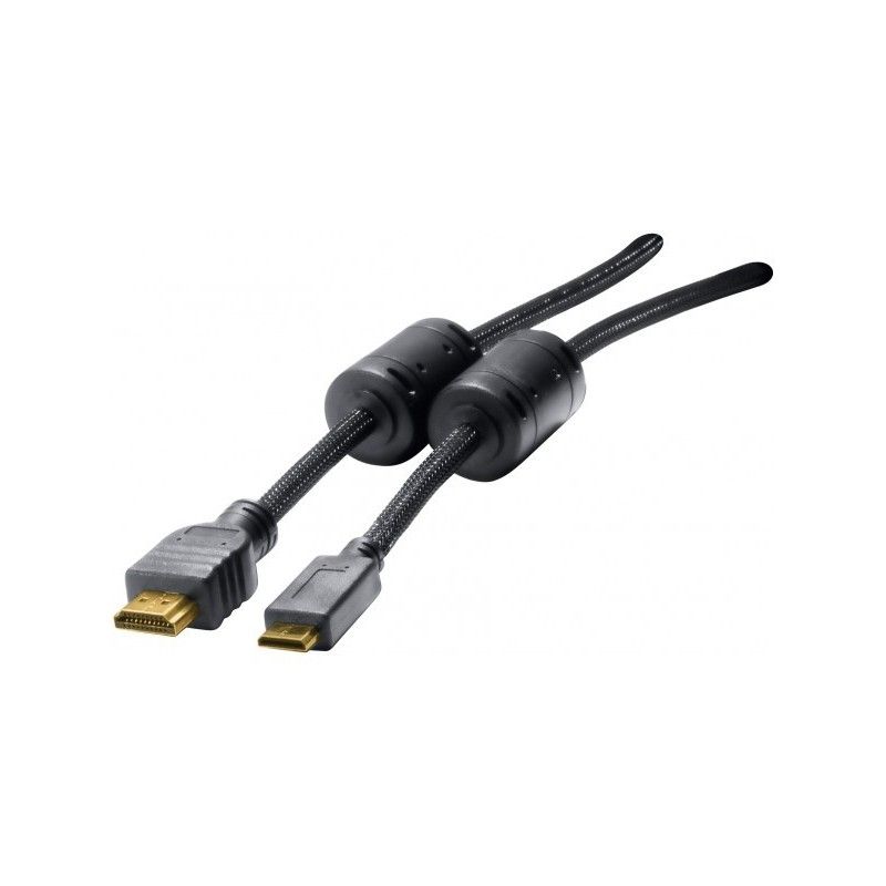Cordon HDMI haute vitesse vers miniHDMI HQ - 2,0m