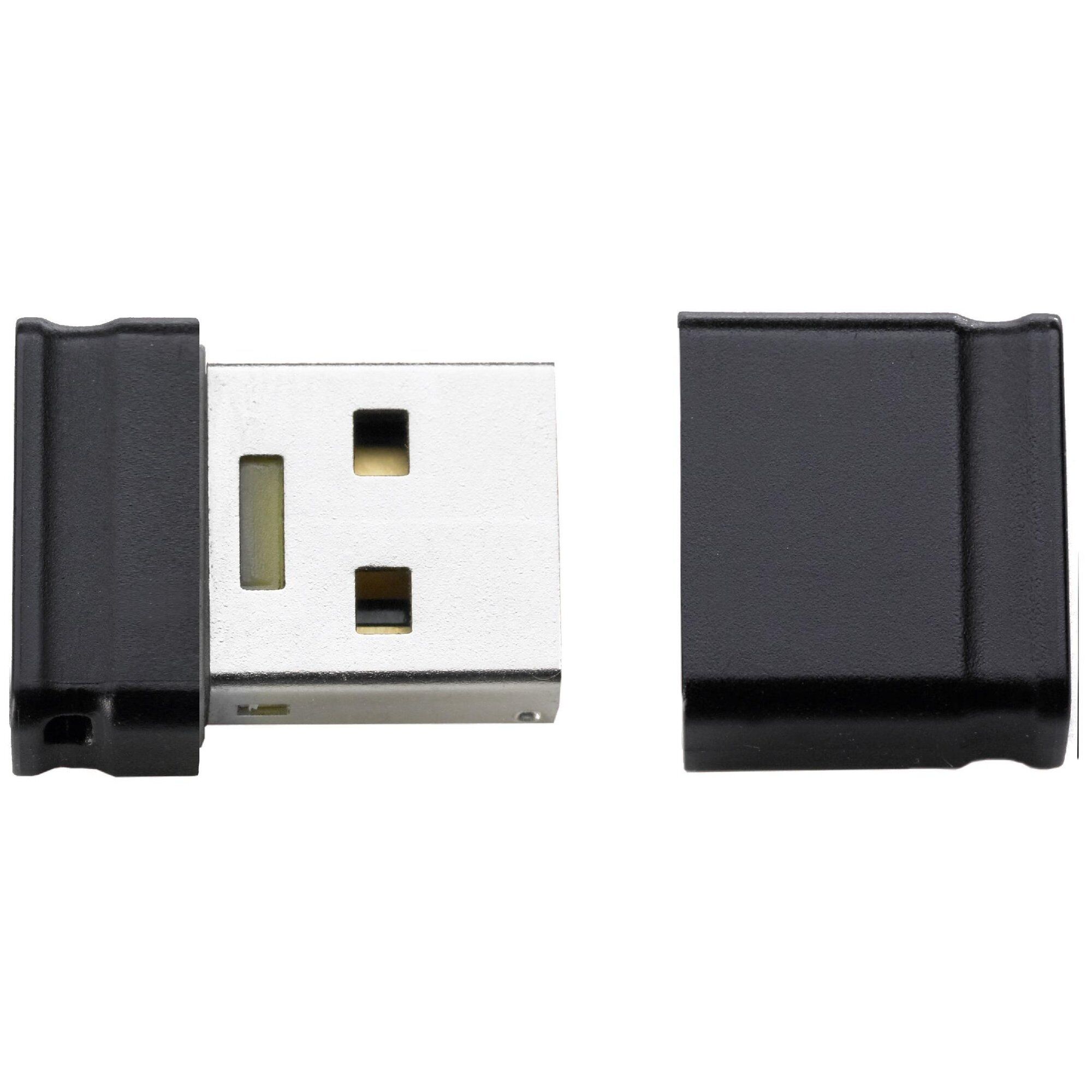 Intenso Micro Line - Clé USB - 16 Go - USB 2.0 - noir