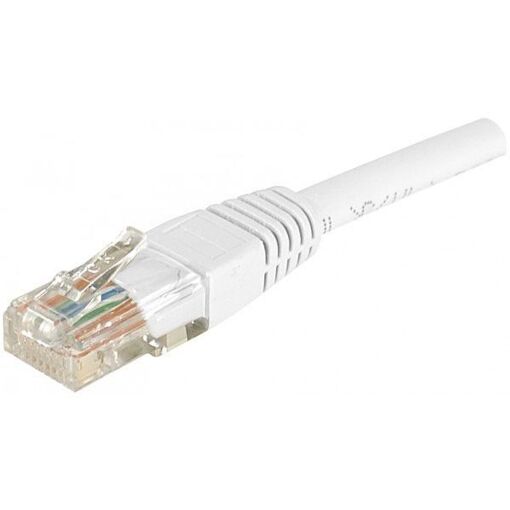 Exertis Connect CAT 6 Cord - 5m, Unshielded U/UTP RJ-45 (M) to RJ-45 (M), White