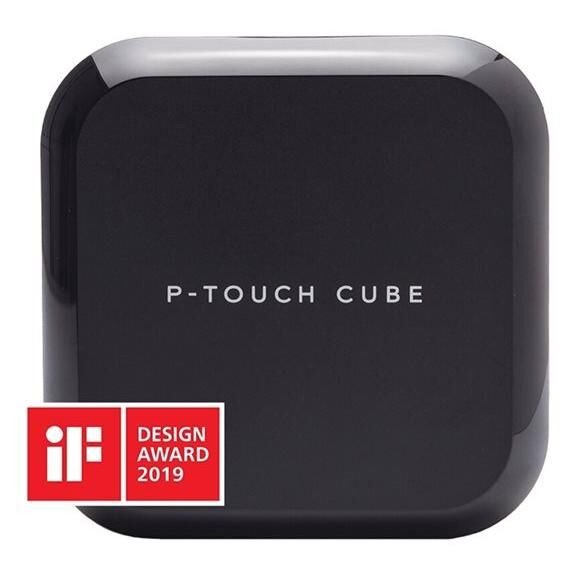 Brother P-Touch Cube Plus PT-P710BT - Imprimante d'étiquettes - transfert thermique - Rouleau (2,4 cm) - 180 x 360 dpi - jusqu'à 68 étiquettes/minute - USB 2.0, Bluetooth - outil de coupe